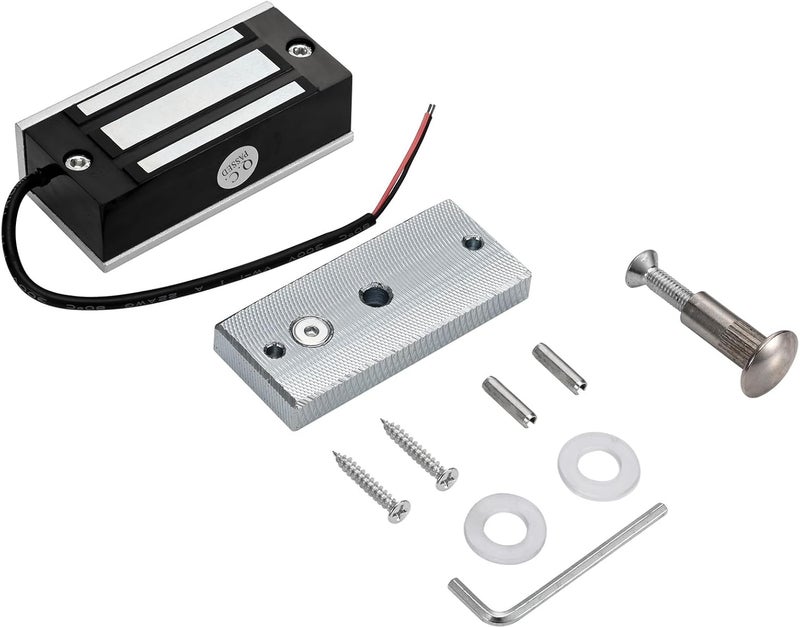 ANWENGJ Electromagnetic Lock 130LBS 60KG Holding Force Electric Magnetic Door Lock 12V Fail Safe NC Mode for Access Control System - Image 2
